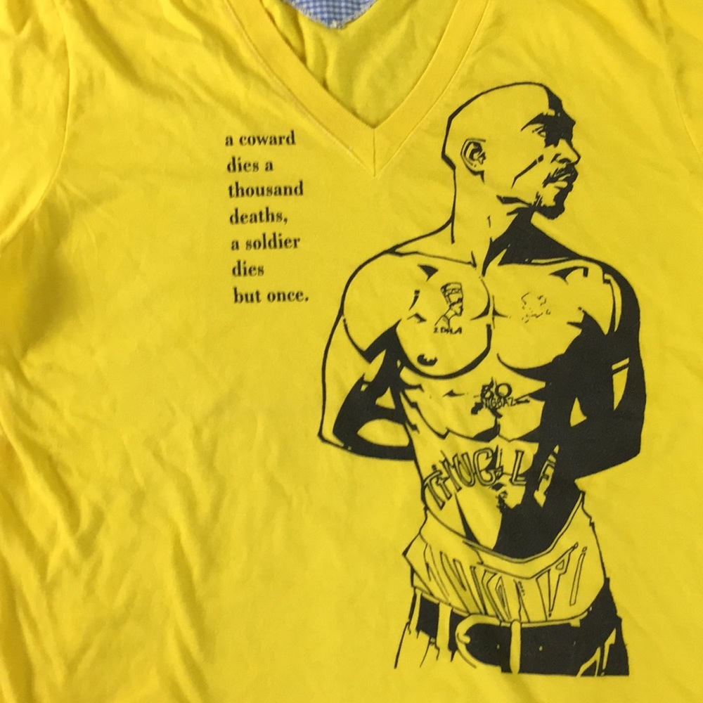 Tupac Shakur 2Pac Two Pac Hip Hop Rap Graphic Tee